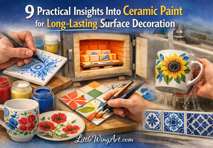 9 Practical Insights Into Ceramic Paint for Long-Lasting Surface Decoration