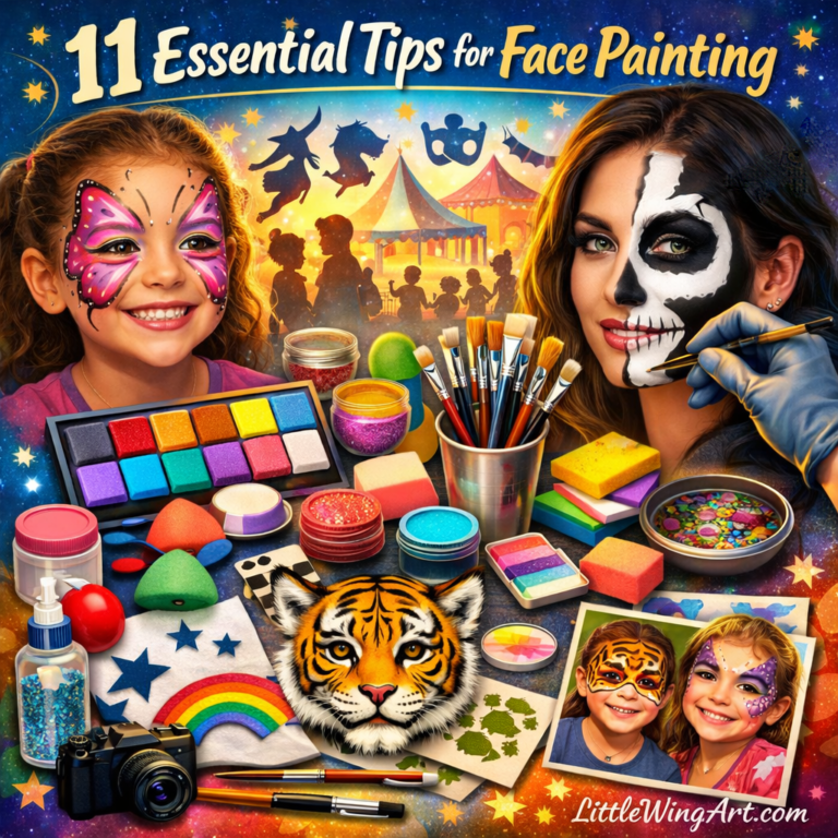 11 Essential Tips for Choosing and Applying Face Paint Like a Professional